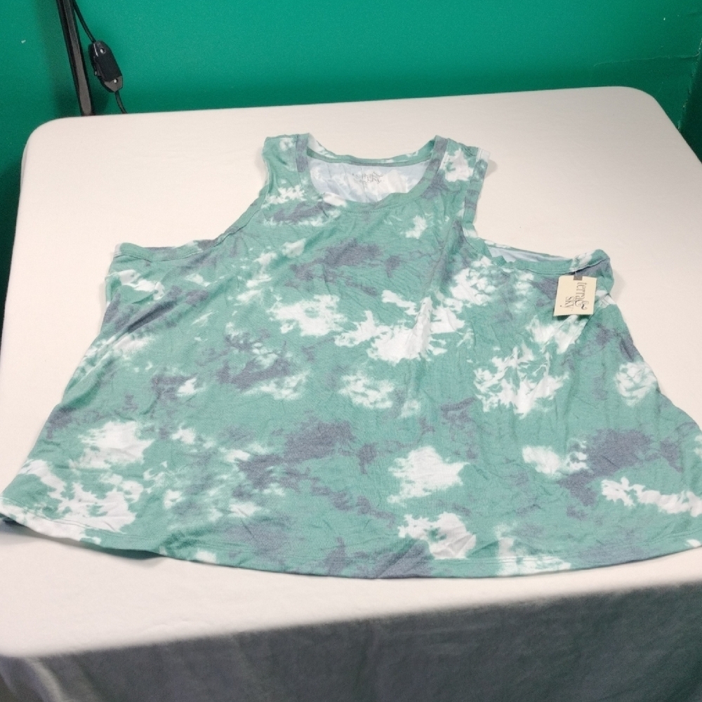 NWT Terra &Sky Women's Sleeveless Tank Top Size 2X